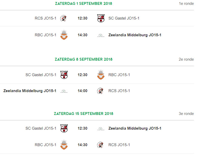 beker 2018-2019