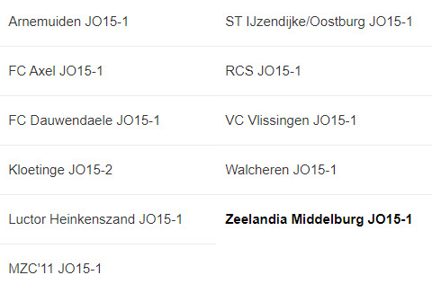 competitie 2018-2019