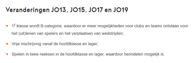 wijzigingen